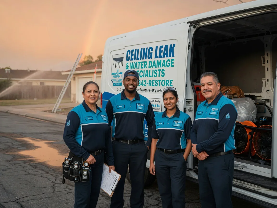 Ceiling Leak Cleanup company in Cypress, TX