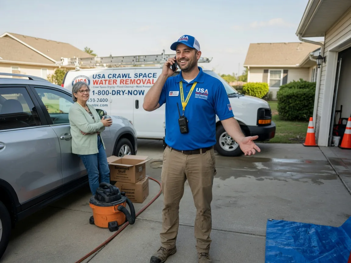 Crawl Space Water Removal Cypress, TX FAQs
